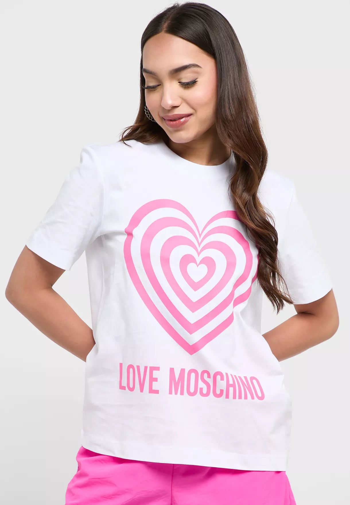 Love moschino t shirt women's sale