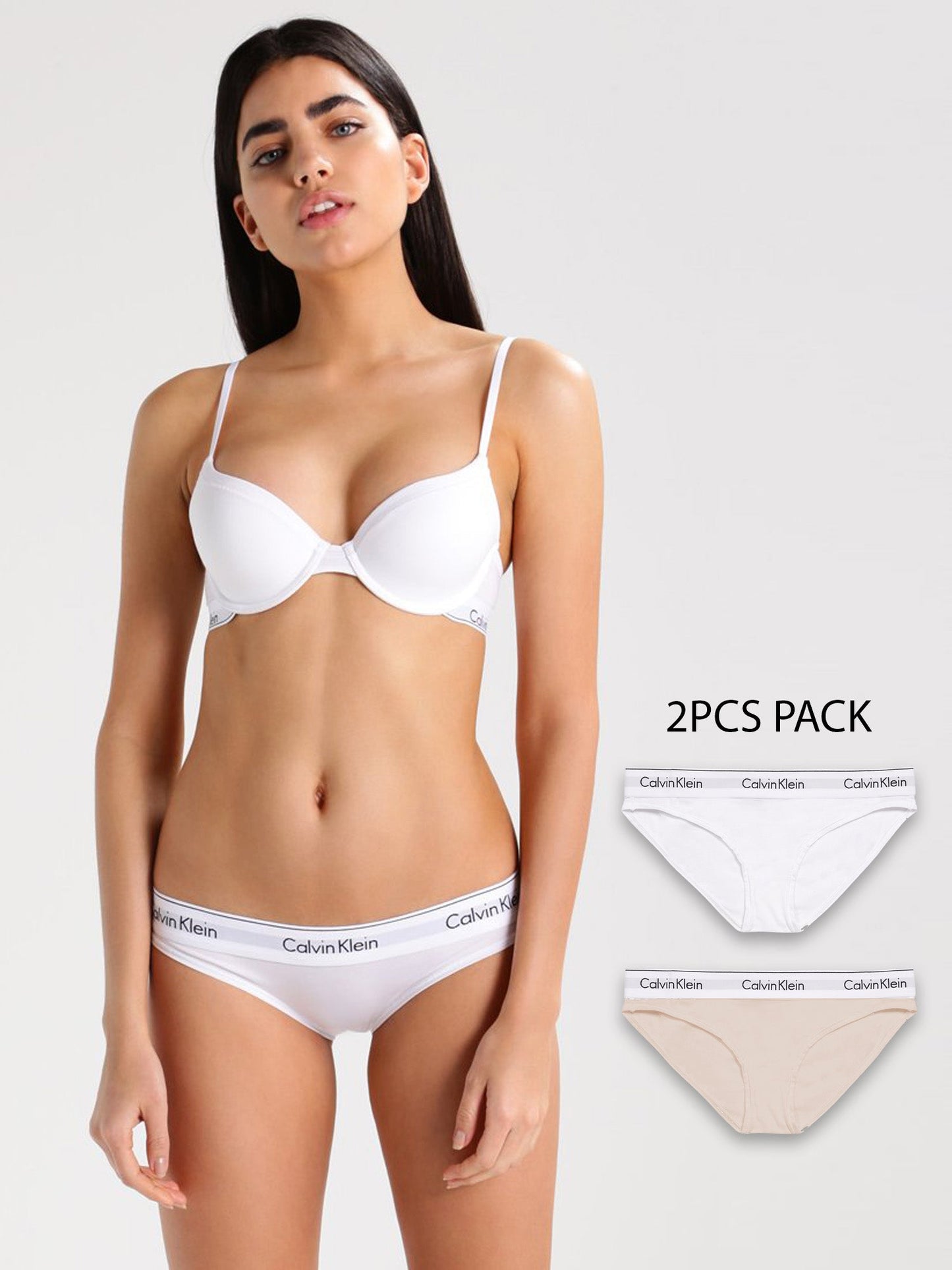 C K Classic Underwear - Women Pack Of 2 Briefs