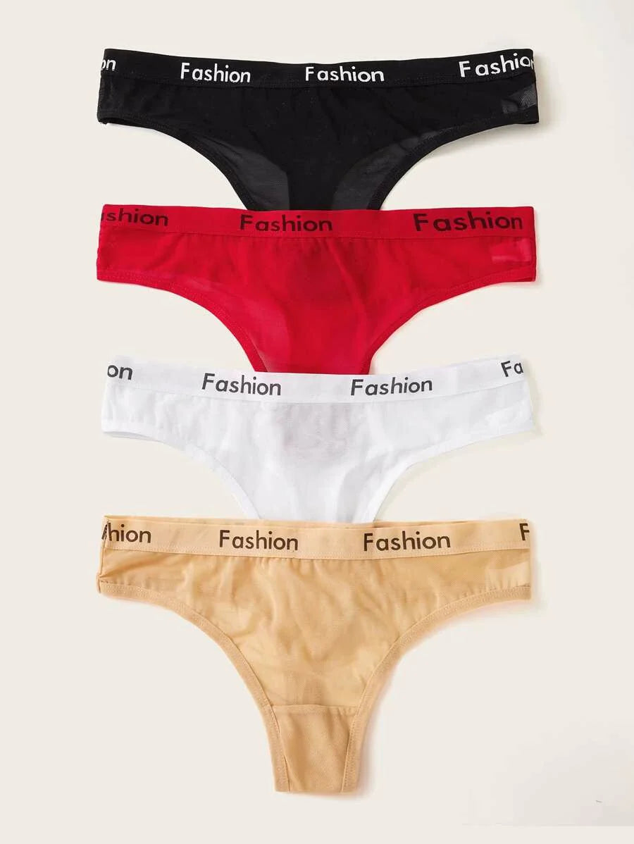Premium Imported Underwear - Women Pack Of 4 Briefs
