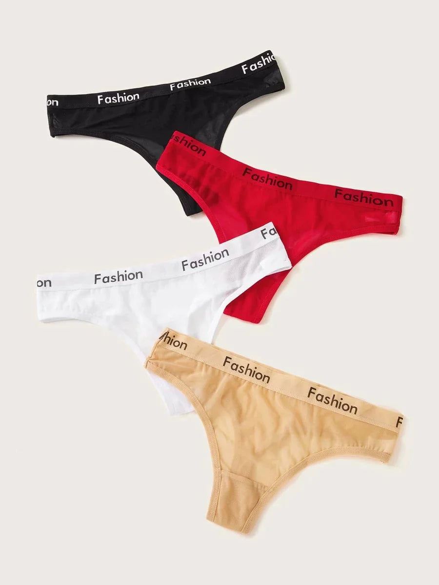 Premium Imported Underwear - Women Pack Of 4 Briefs