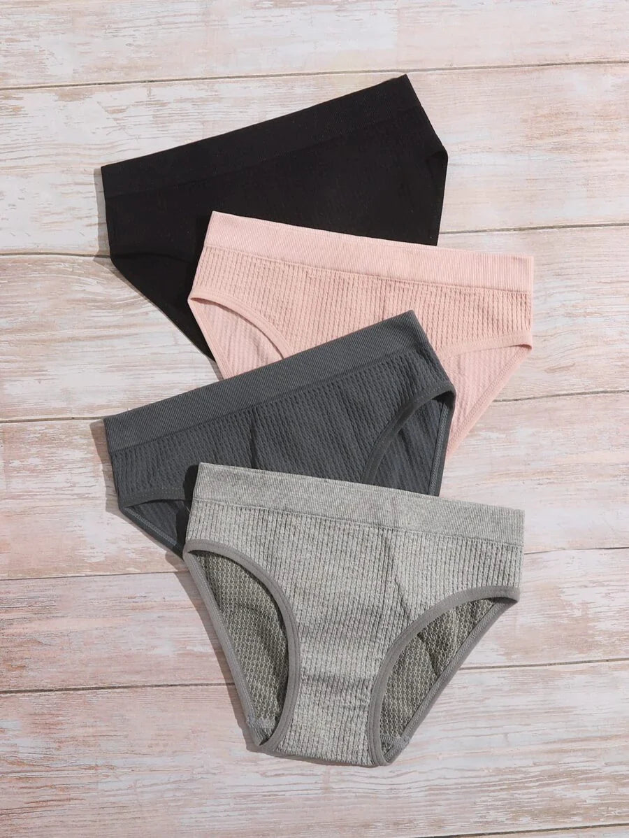 Premium Imported Underwear - Women Pack Of 4 Briefs