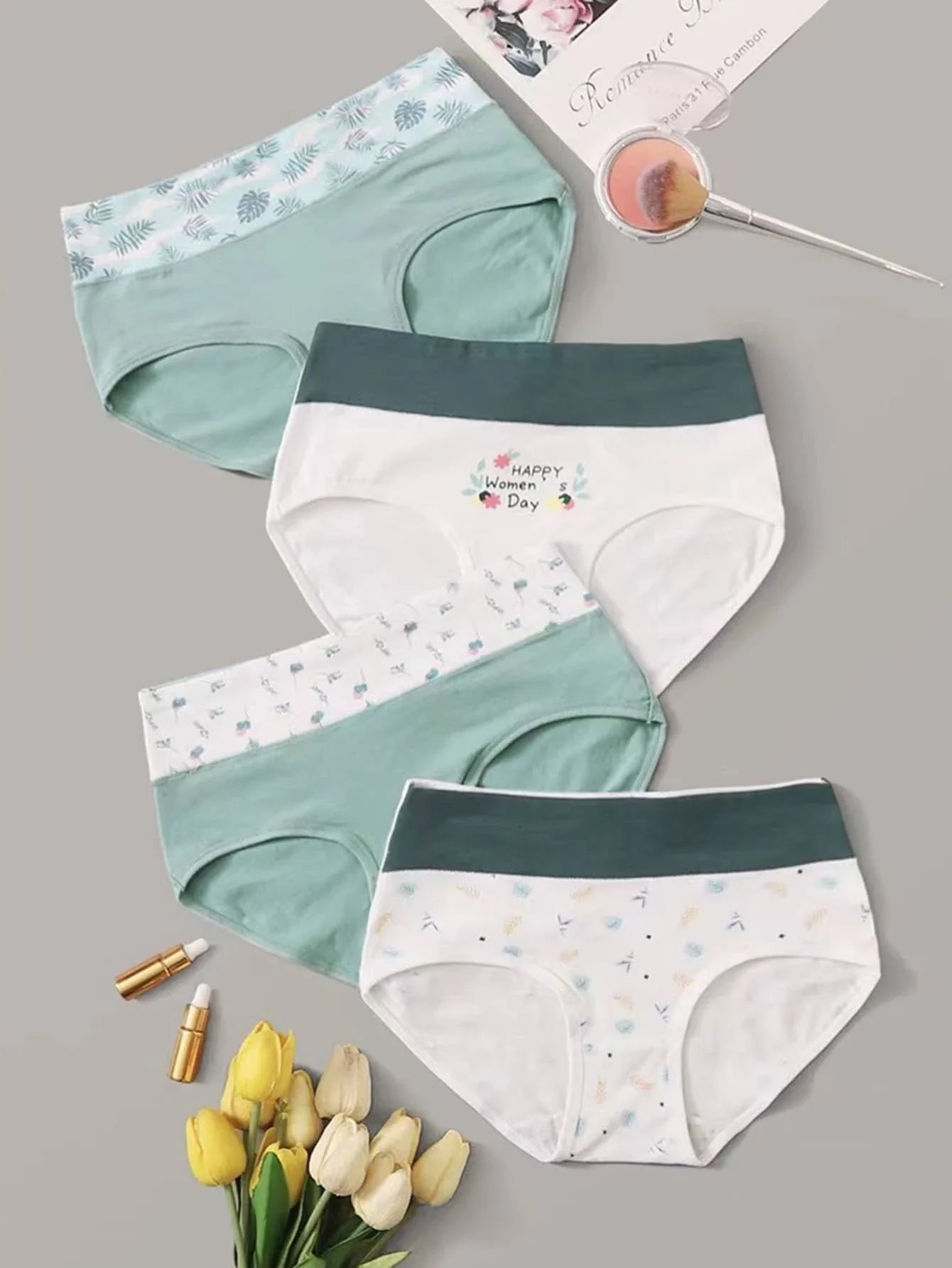 Premium Imported Underwear - Women Pack Of 4 Briefs