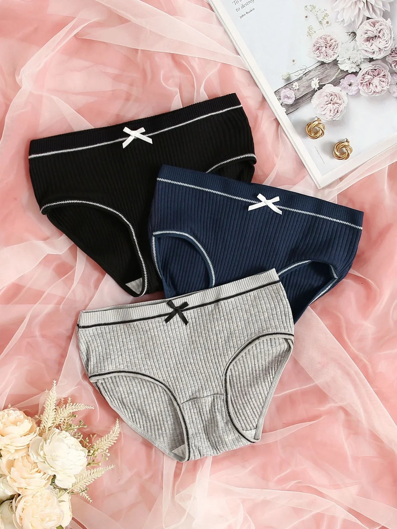 Premium Imported Underwear - Women Pack Of 3 Briefs