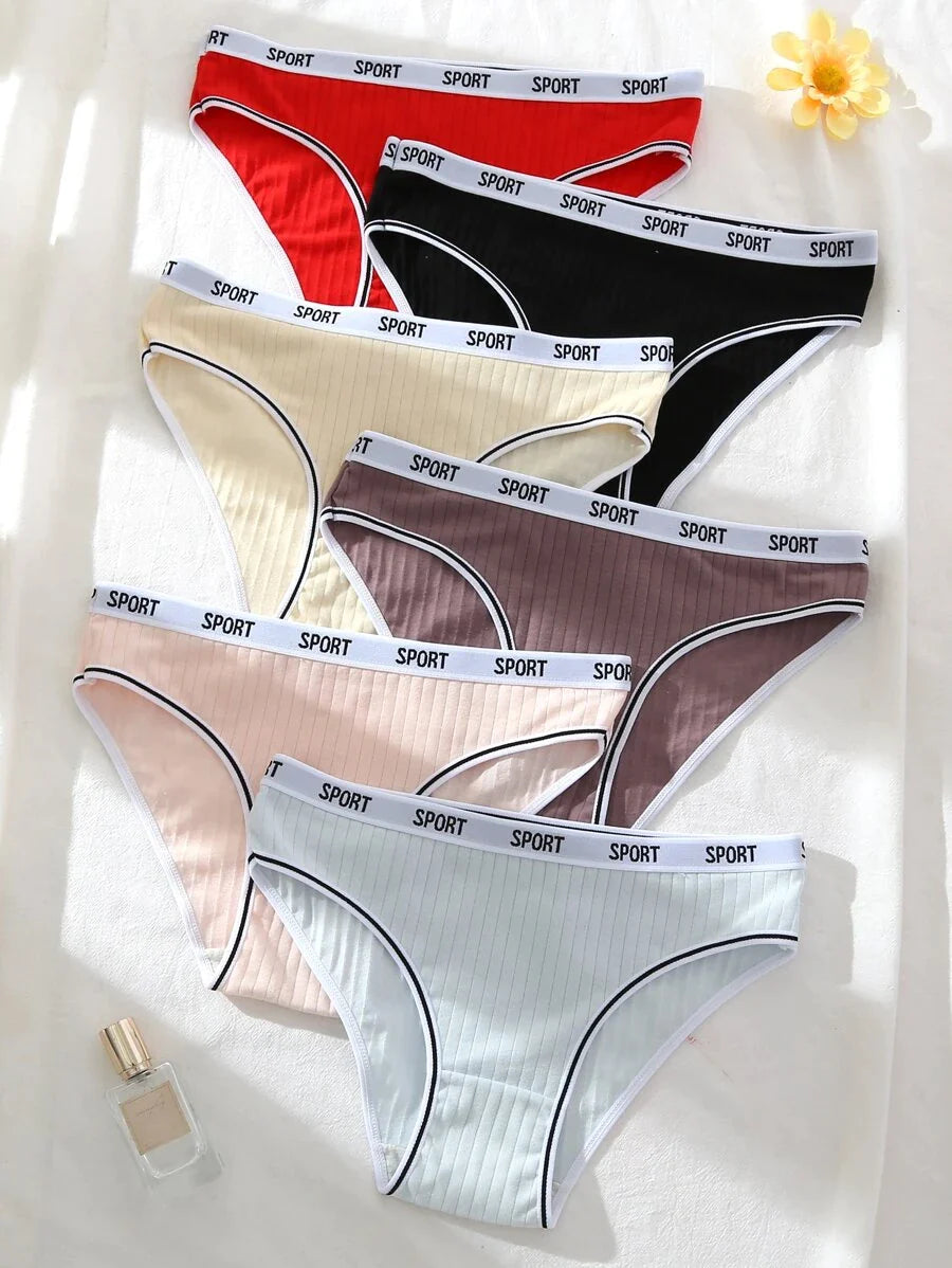 Premium Imported Underwear - Women Pack Of 6 Briefs