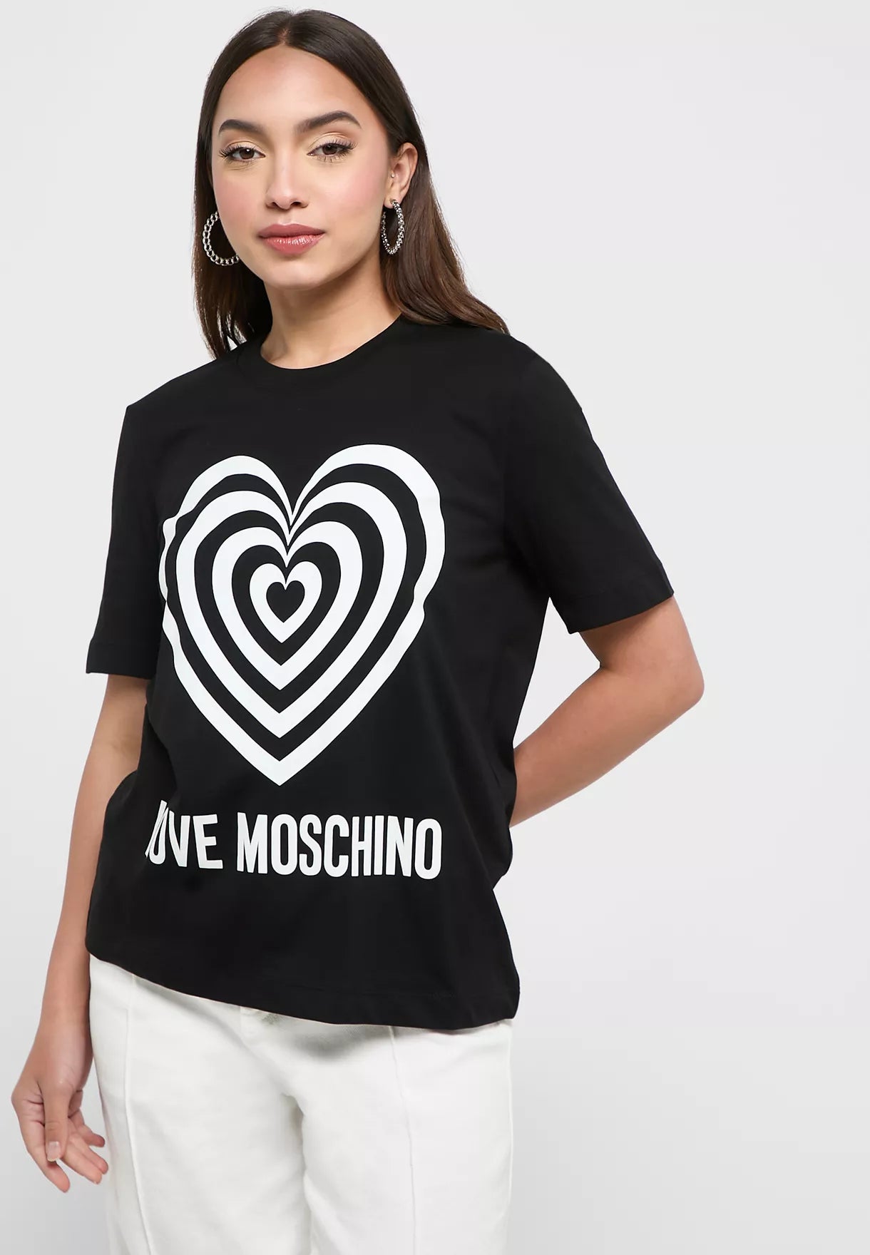 Love in Style: M0schin0 Love Women's T-Shirt Collection