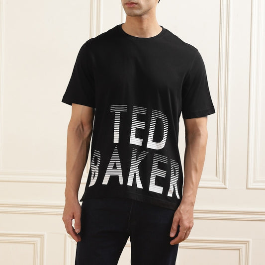 Ted Baker London Men's Half-Sleeve Print T-Shirt