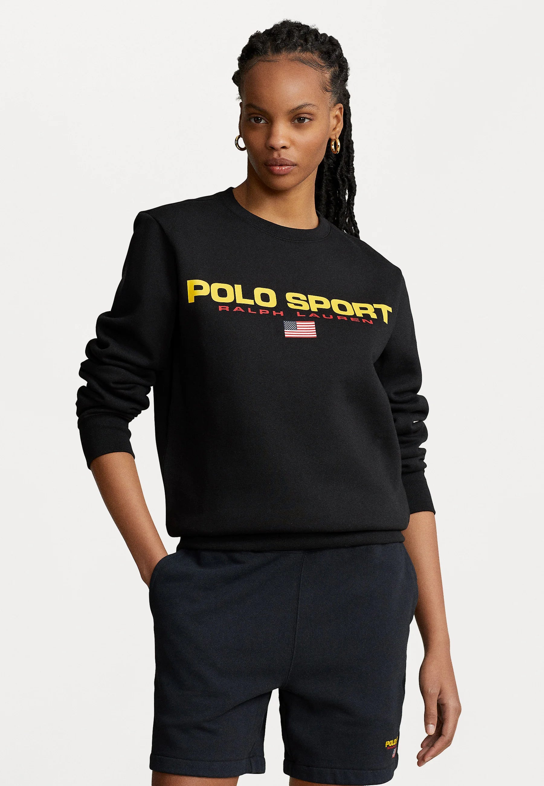 WOMENS  POLO RALPH Printed Sweatshirt