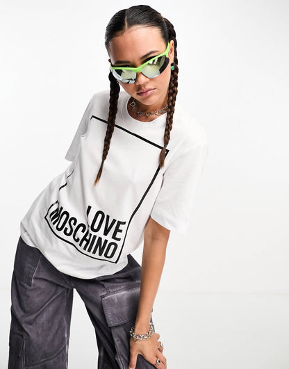 Love in Style: M0schin0 Love Women's T-Shirt Collection