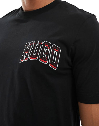 Original -Mens Half Sleeve H U G O  Printed T-shirt