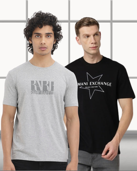 Iconic Logo Combo Tees-for Mens