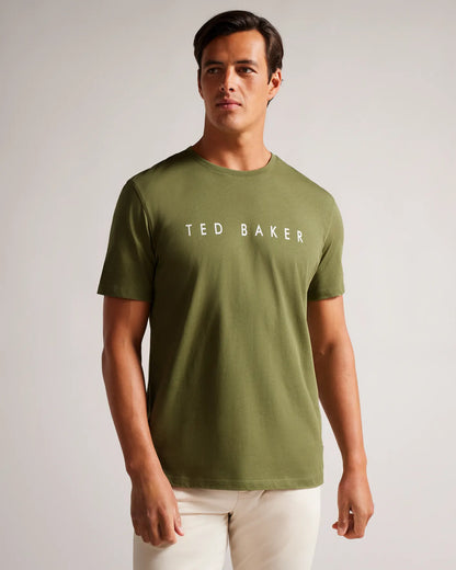 Ted Baker London Men's Half-Sleeve Print T-Shirt