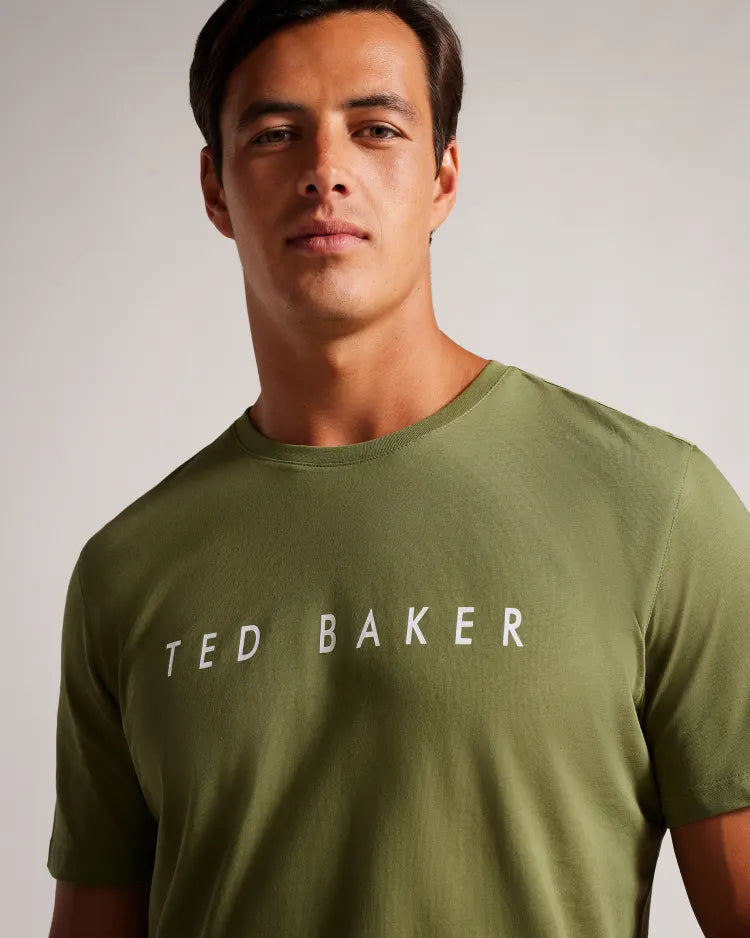 Ted Baker London Men's Half-Sleeve Print T-Shirt