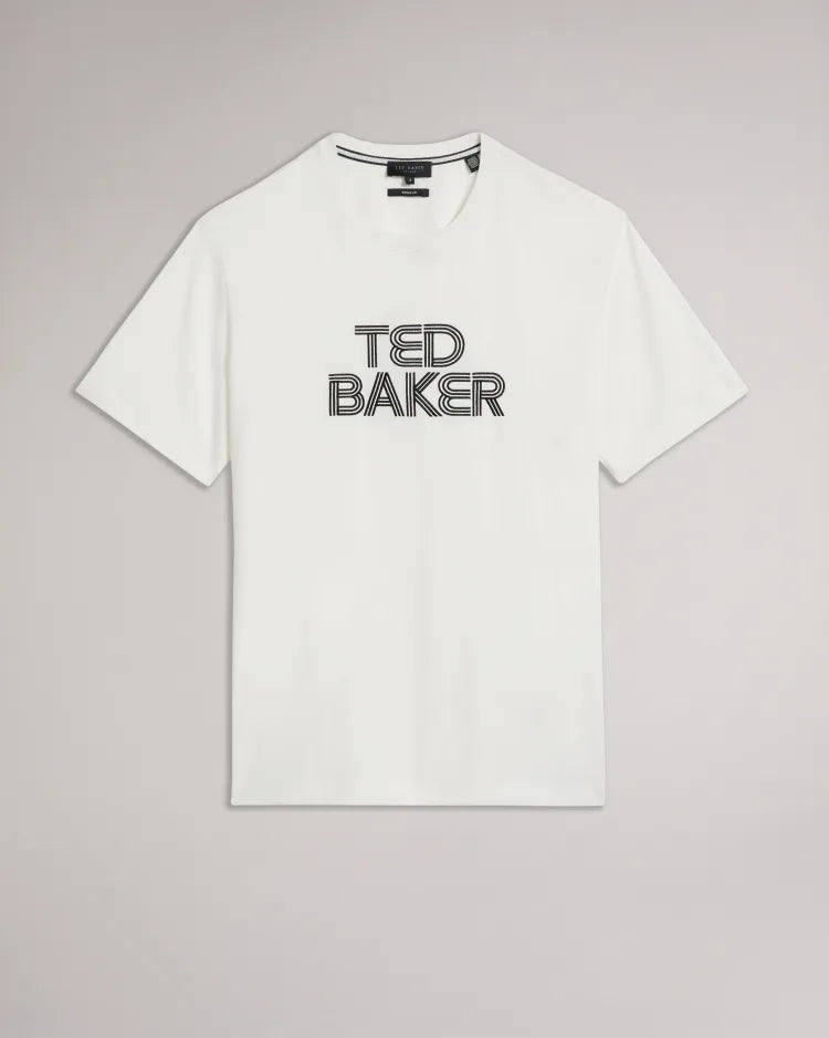 Ted Baker London Men's Half-Sleeve Print T-Shirt