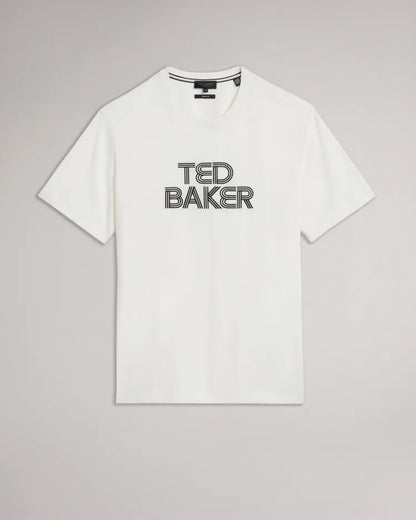 Ted Baker London Men's Half-Sleeve Print T-Shirt