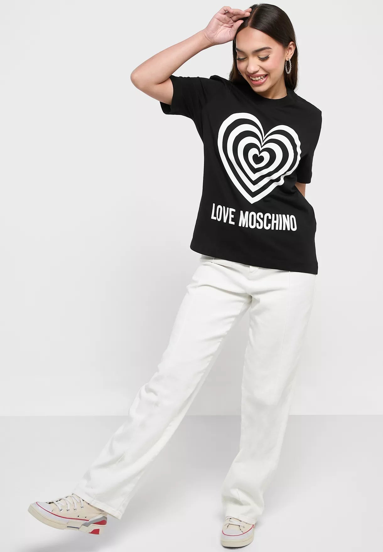 Love in Style: M0schin0 Love Women's T-Shirt Collection