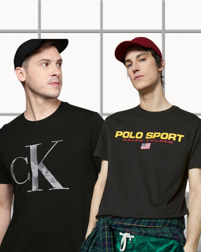 Iconic Logo Combo Tees-for Mens