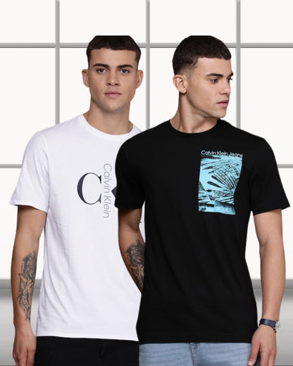 Iconic Logo Combo Tees-for Mens