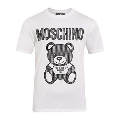 Teddy in Style: M0schin0 Love Men's T-Shirt Collection