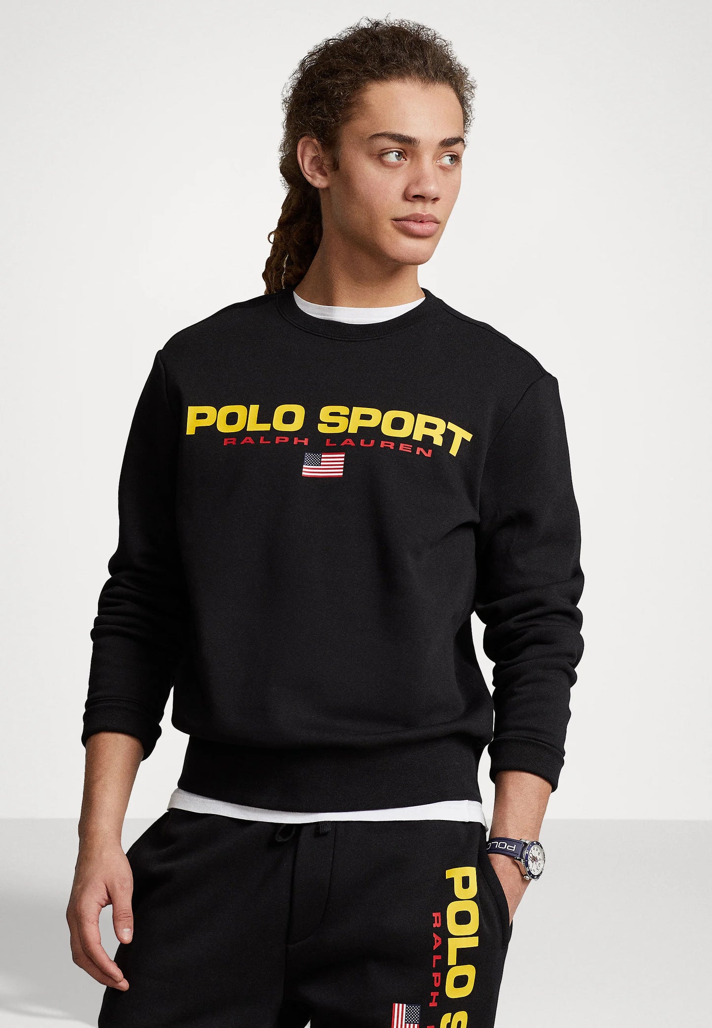 Original -Mens POLO RALPH Printed Sweatshirt