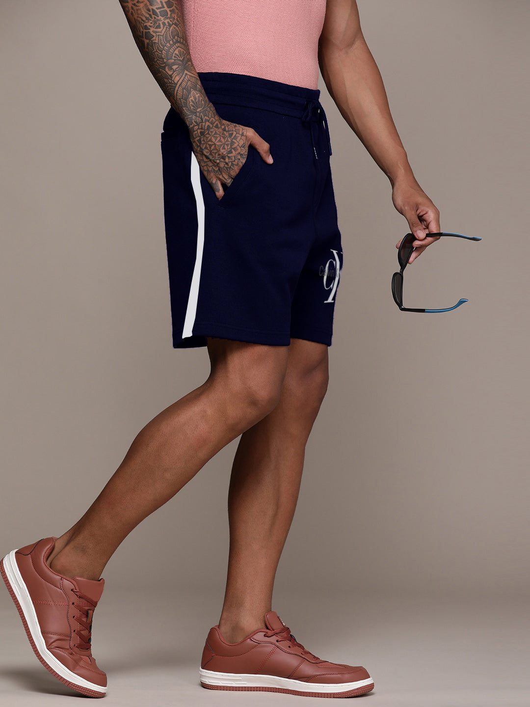 Copy of CK Comfort: Elevate Your Style with Men's CK CNS Shorts- (Navy)