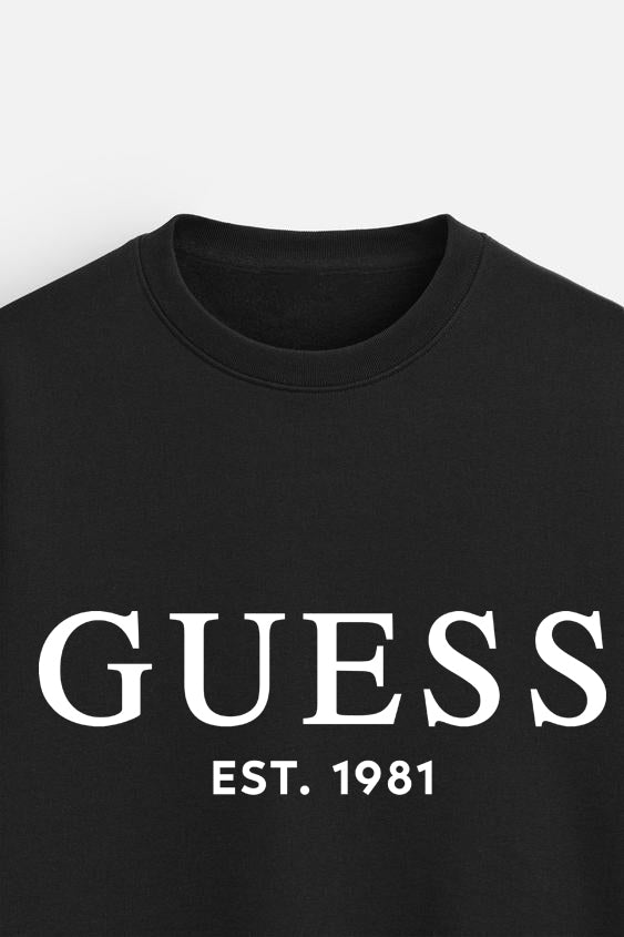 Iconic Logo Guess Womens Sweatshirts