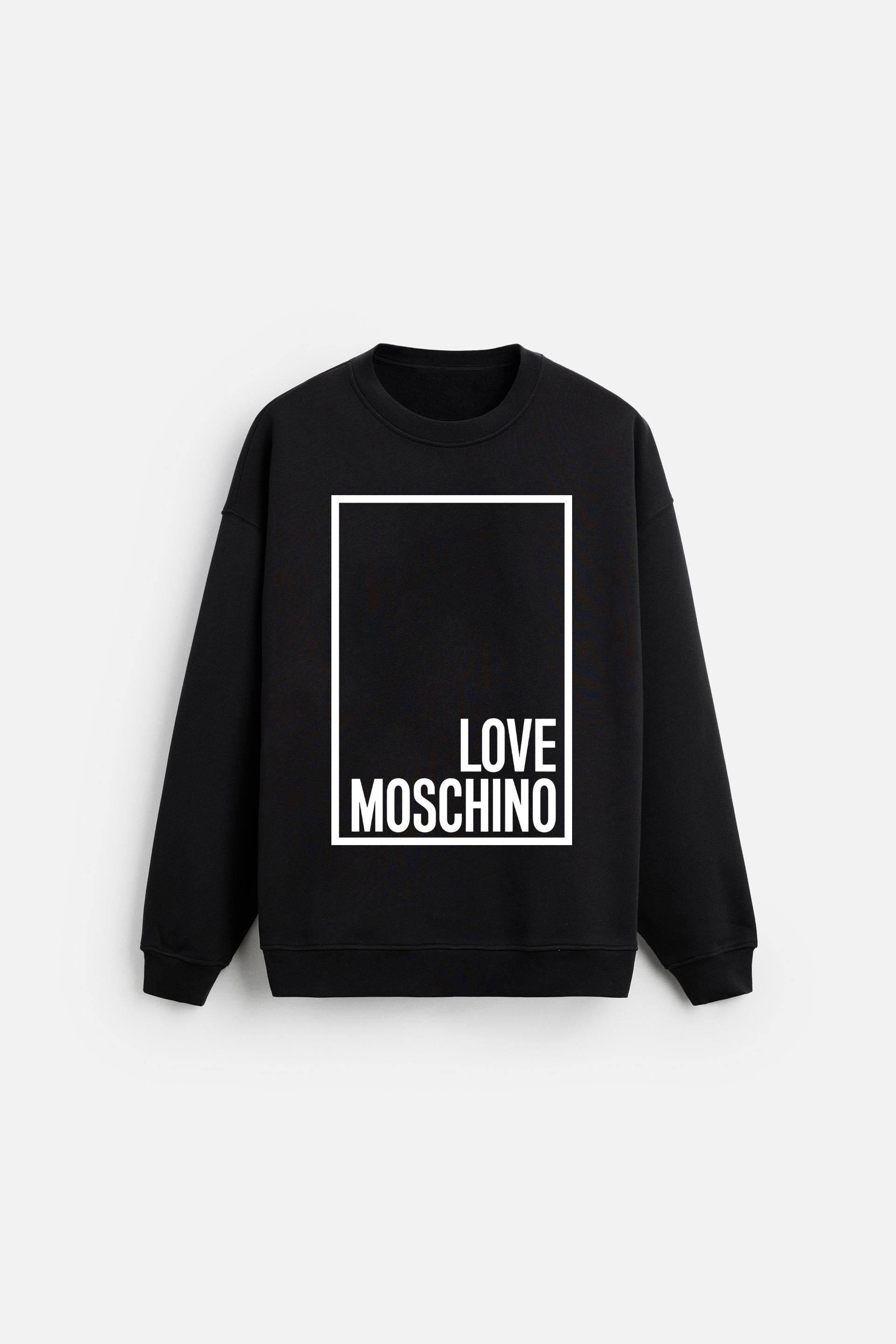 Iconic Logo Moschino Womens Sweatshirts