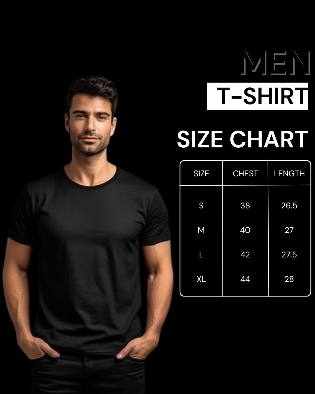 Original -Mens Half Sleeve C K Printed T-shirt