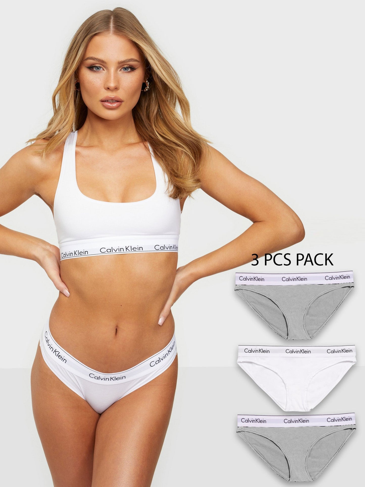 C K Classic Underwear - Women Pack Of 3 Briefs – The Brand Stock