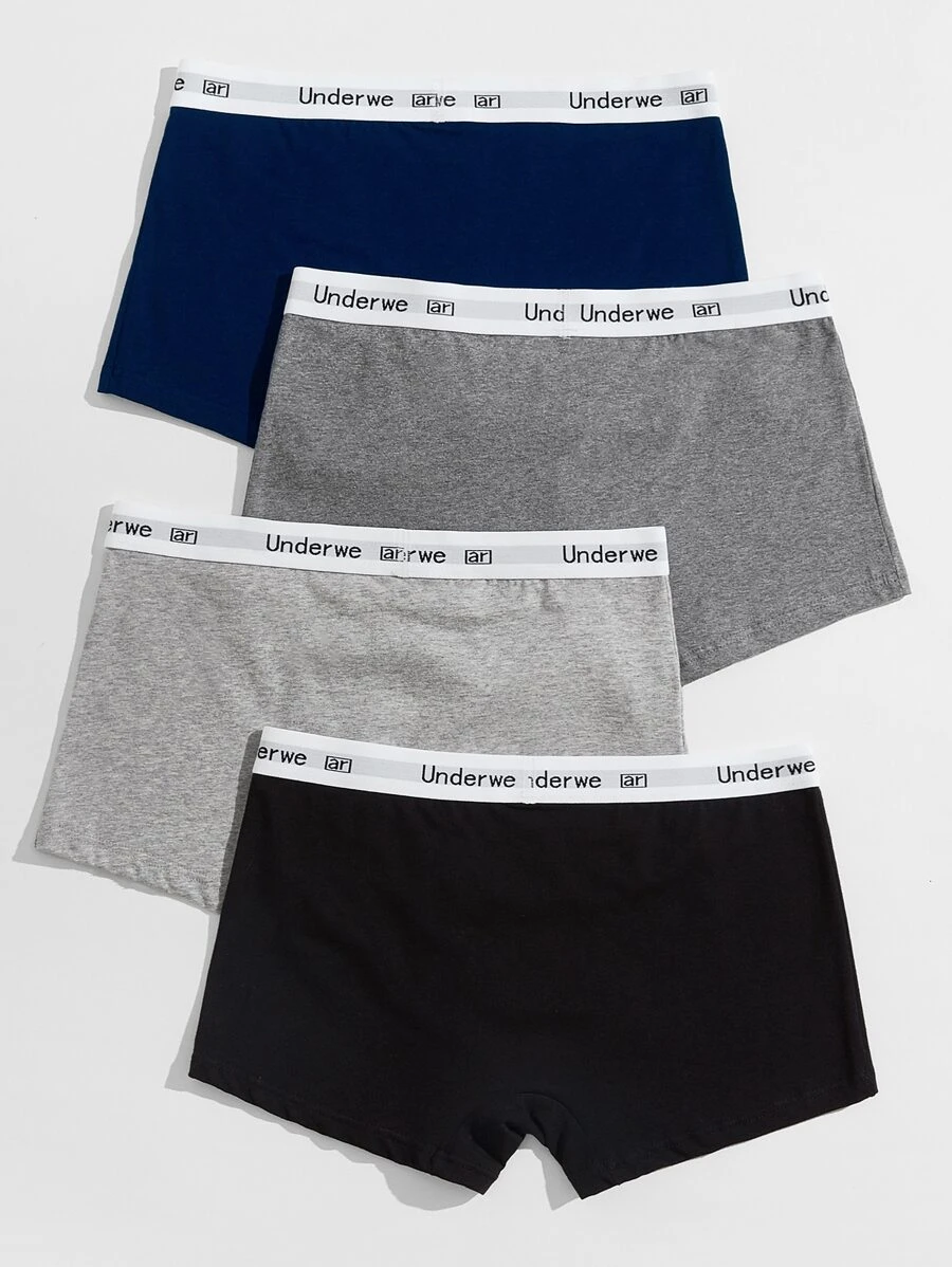 Premium Imported Underwear - Men Pack Of 4 Trunks