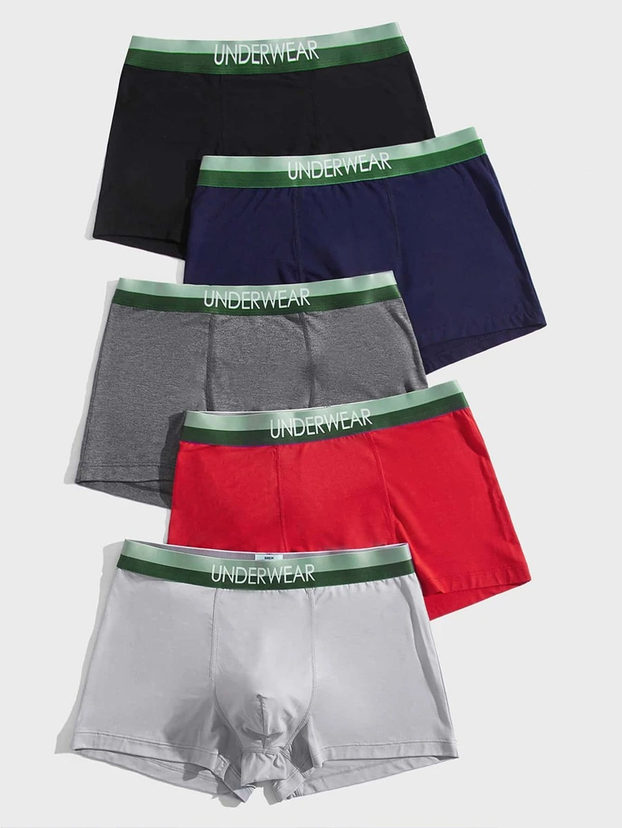 Premium Imported Underwear - Men Pack Of 5 Trunks