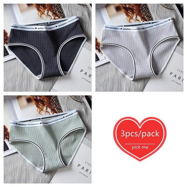 Premium Imported Underwear - Women Pack Of 3 Briefs