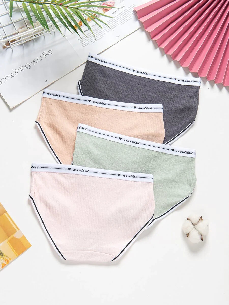 Premium Imported Underwear - Women Pack Of 4 Briefs