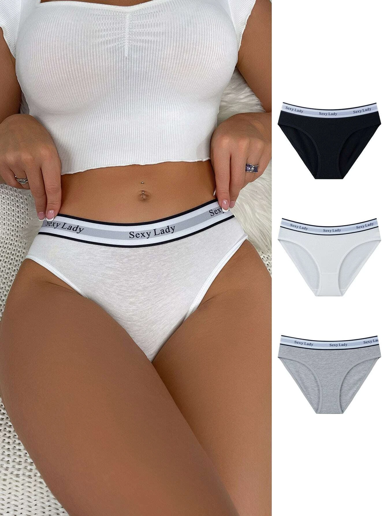 Premium Imported Underwear - Women Pack Of 3 Briefs