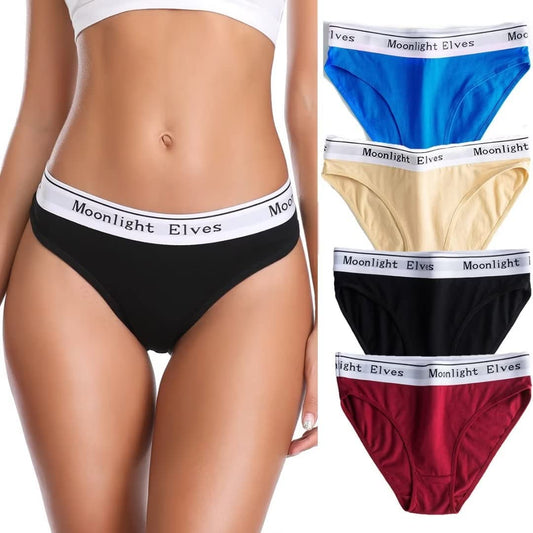 Premium Imported Underwear - Women Pack Of 4 Briefs