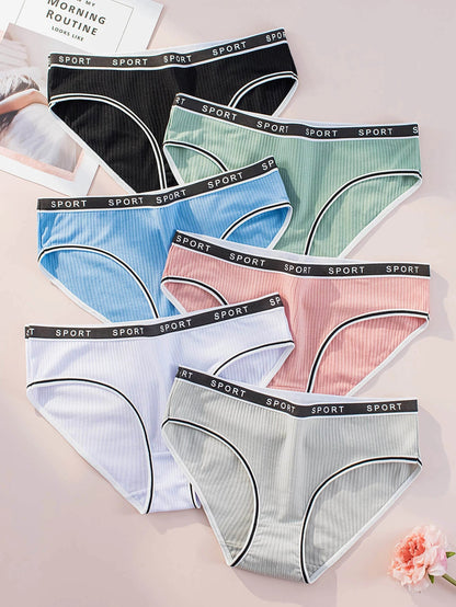 Premium Imported Underwear - Women Pack Of 6 Briefs