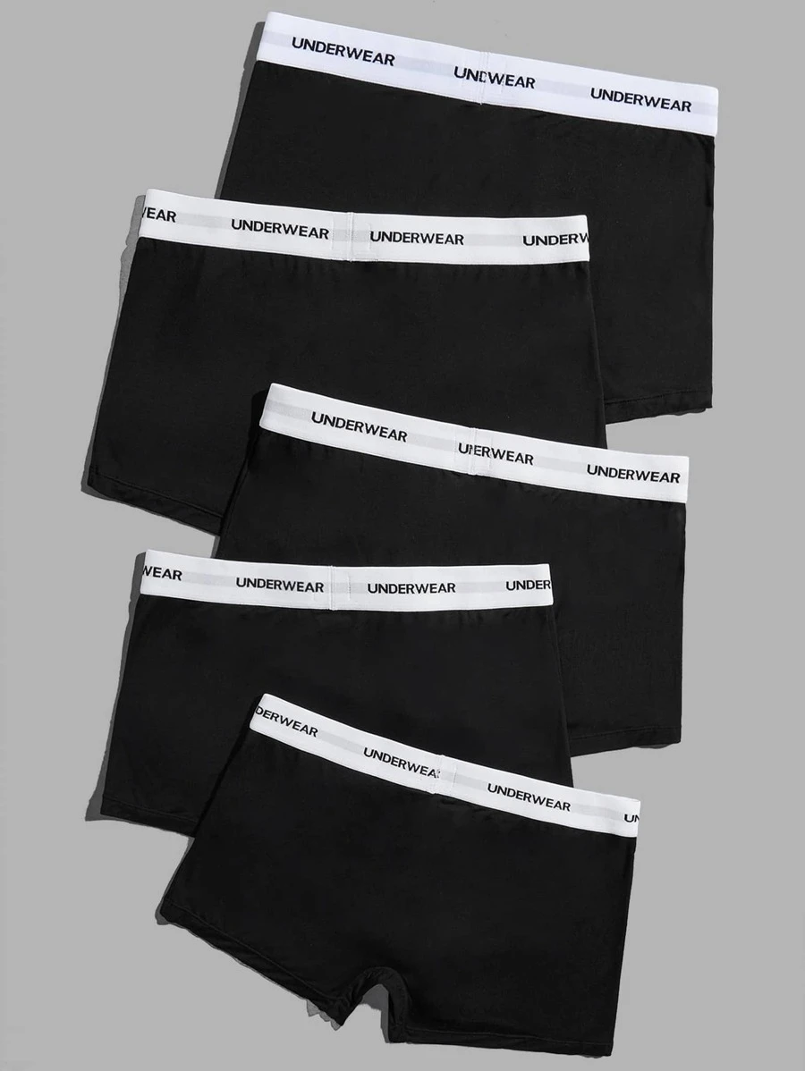 Premium Imported Underwear - Men Pack Of 5 Trunks